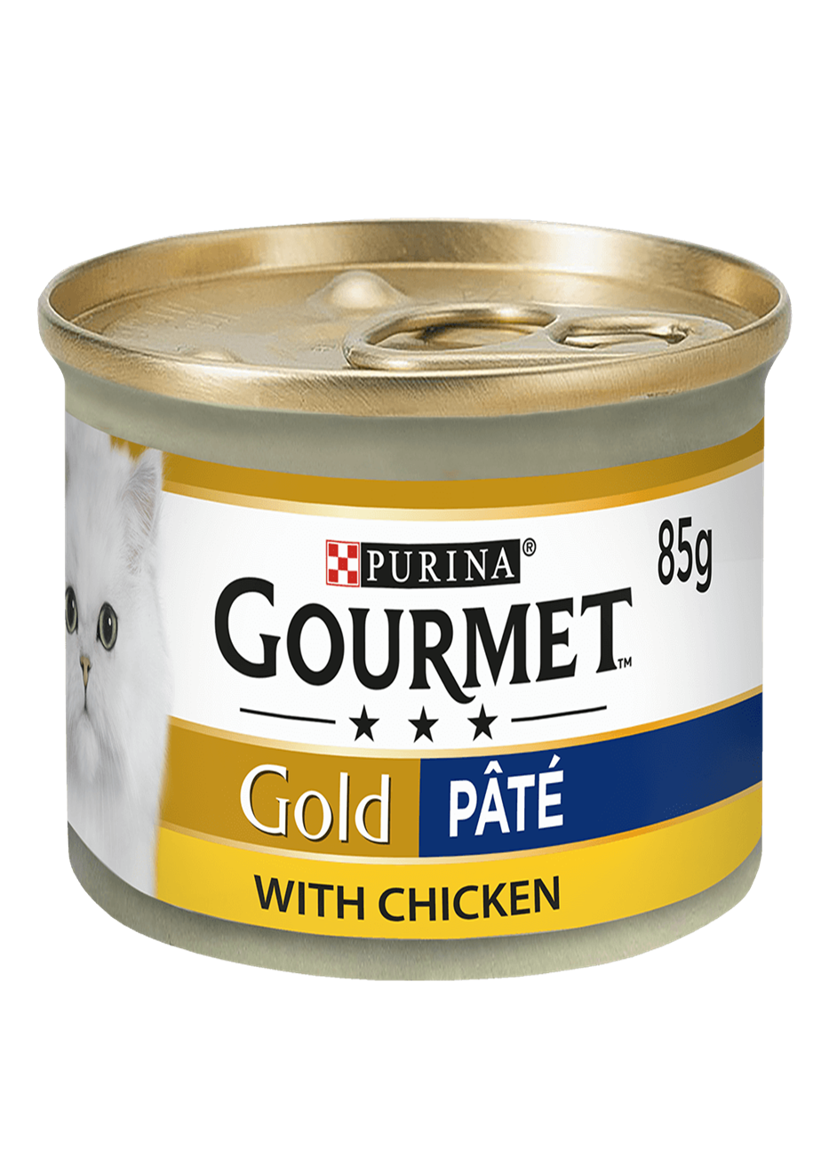 کنسرو پته گربه گورمت گلد طعم مرغ 85 گرمی | Gourmet Gold Chicken Cat