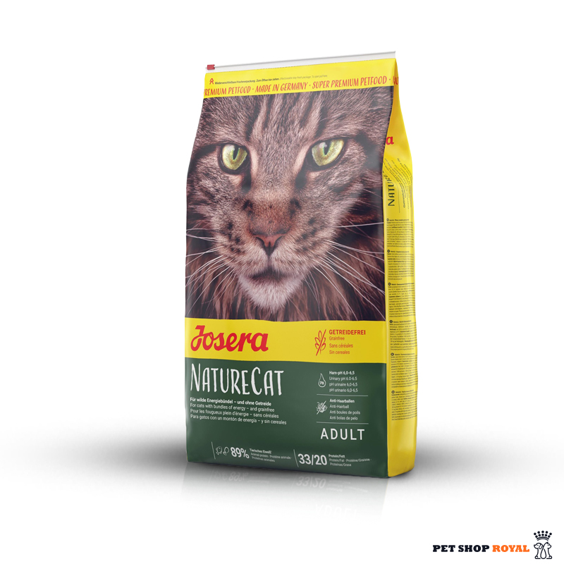 غذای گربه نیچرکت جوسرا ۱ کیلویی (بسته بندی زیپ کیپ )  | Josera Nature Cat