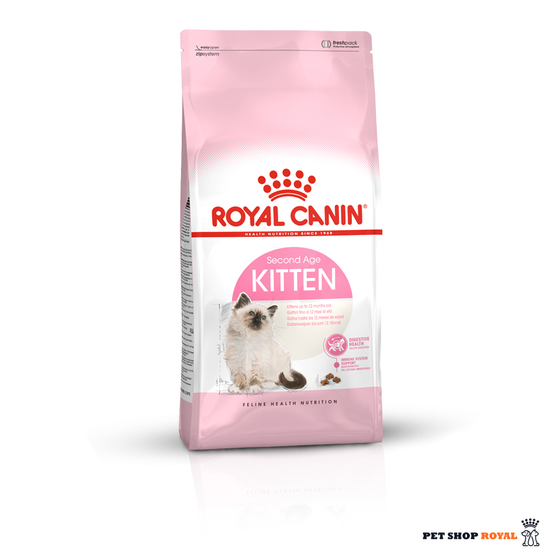غذای گربه کیتن رویال کنین ۱ کیلویی (بسته بندی زیپ کیپ )  | Royal Canin Kitten Cat