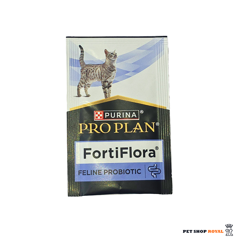 پودر پروبیوتیک گربه پورینا پروپلن مدل FortiFlora وزن ۱ گرم