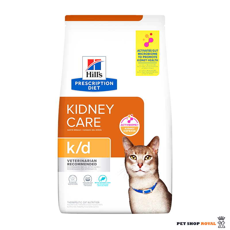 غذای خشک گربه هیلز مدل کیدنی کر برای مشکلات کلیوی طعم ماهی وزن 1.5 کیلوگرم Hill’s Kidney Care k/d