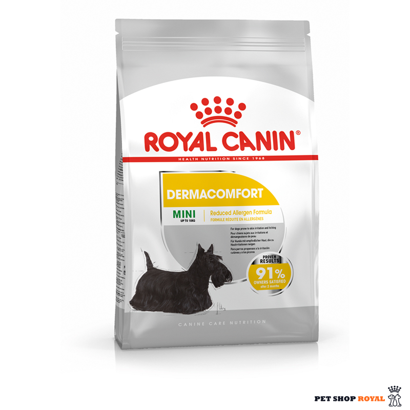 غذای  مینی درماکامفورت سگ رویال کنین 3 کیلویی | Royal Canin Mini Dermacomfort Dog