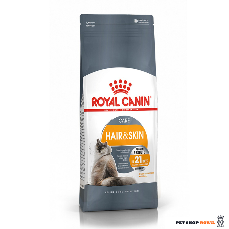 غذای گربه هیر&اسکین  رویال کنین 2 کیلویی | Royal Canin Hair&Skin Cat
